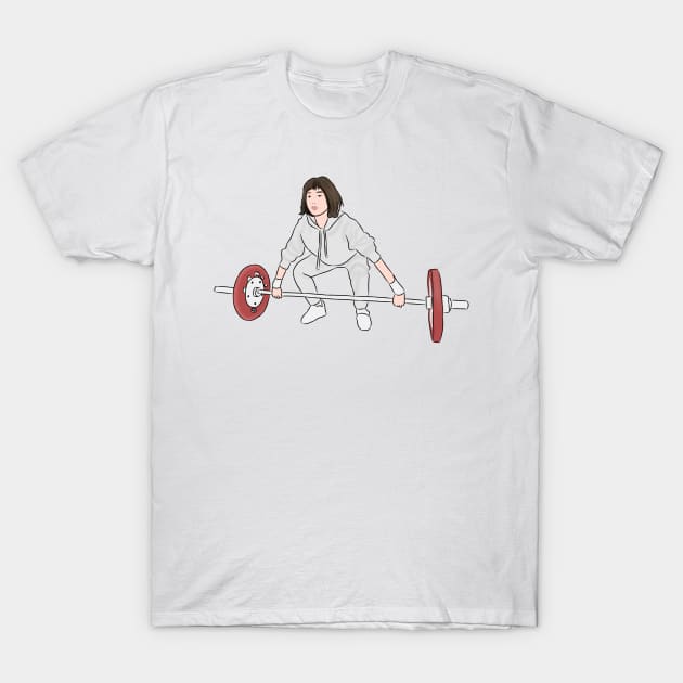 Weightlifting Fairy Kim Bok Joo Korean Drama T-Shirt by ArtRaft Pro